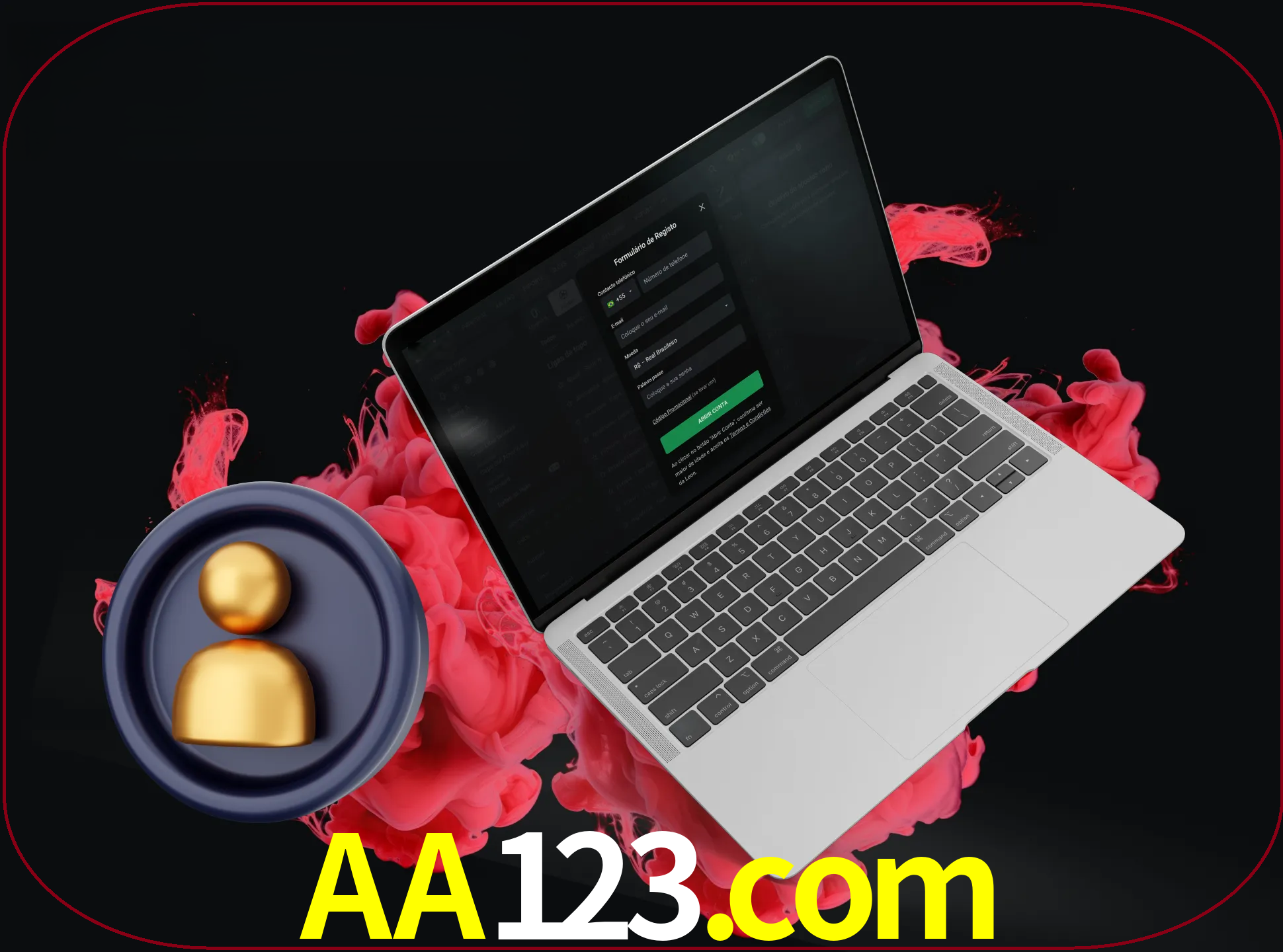 No cabeçalho do site aa123, clique no botão que o levará a um formulário especial onde terá de introduzir as suas informações actuais.
